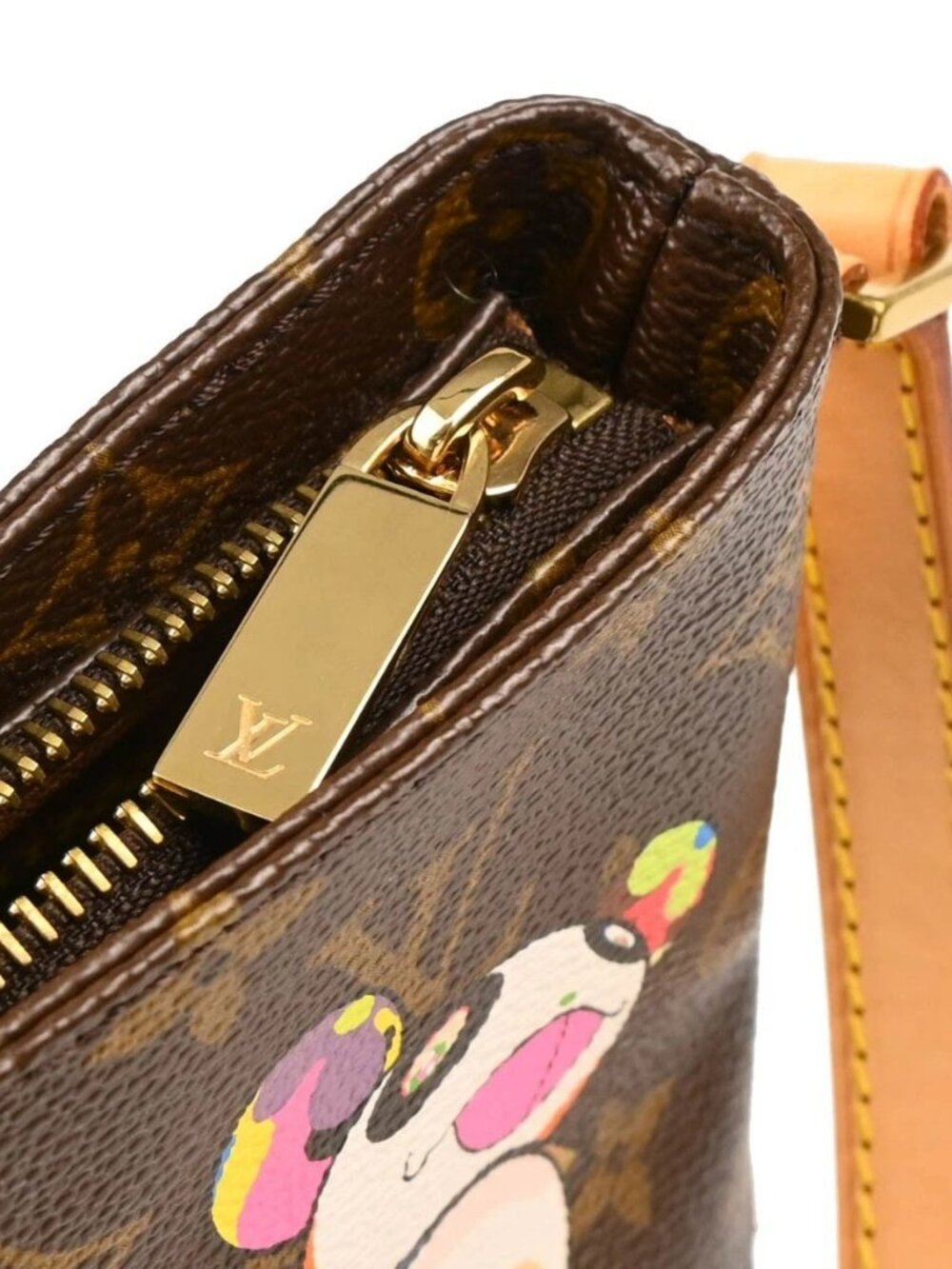 Louis Vuitton Monogram Panda Trotteur Shoulder Bag M51241 AR0094 185189 - Picture 14 of 16